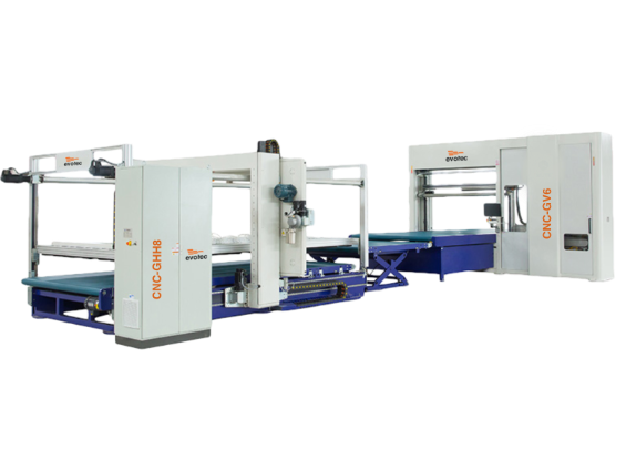 CNC-GH8+GV6 - Linha de Corte Automático Horizontal Vertical lâmina Circular-2