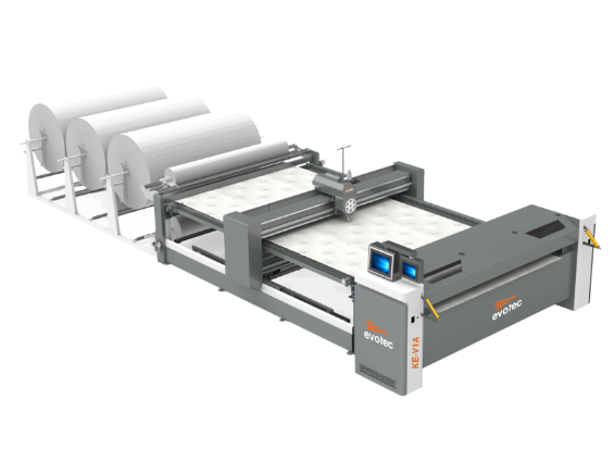 KE-V1A - Máquina de Bordado Pantografica Continuo 1 Cabeça para Colchões-2